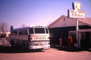 Greyhound at Uncle Ben's